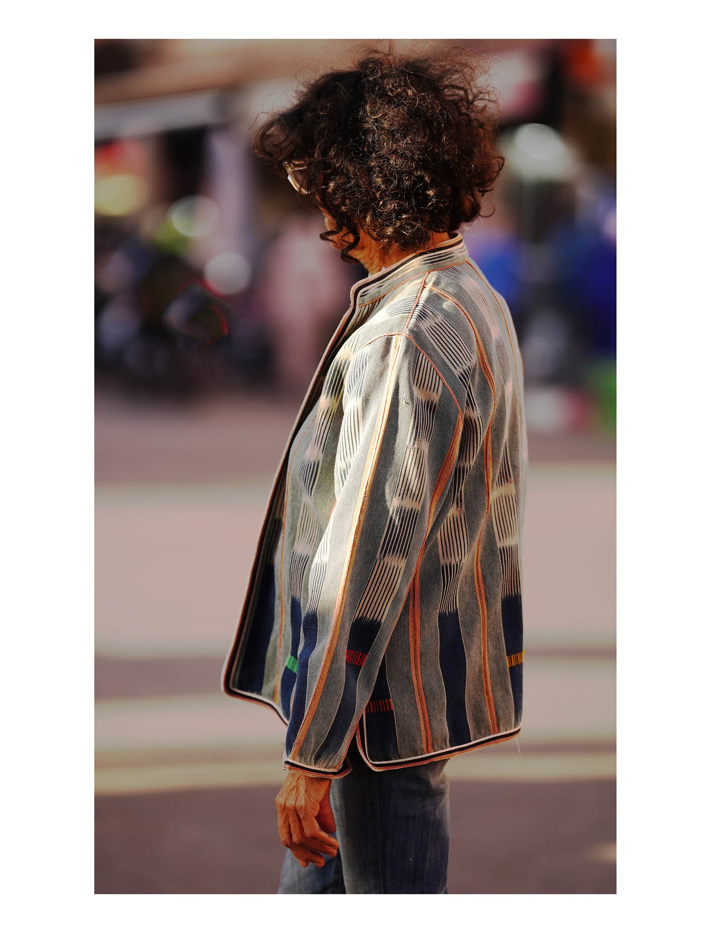 Giacca Bogolan corta